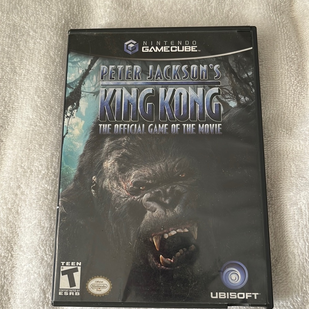 Nintendo game cube Peter Jackson’s King Kong the official game of the movie